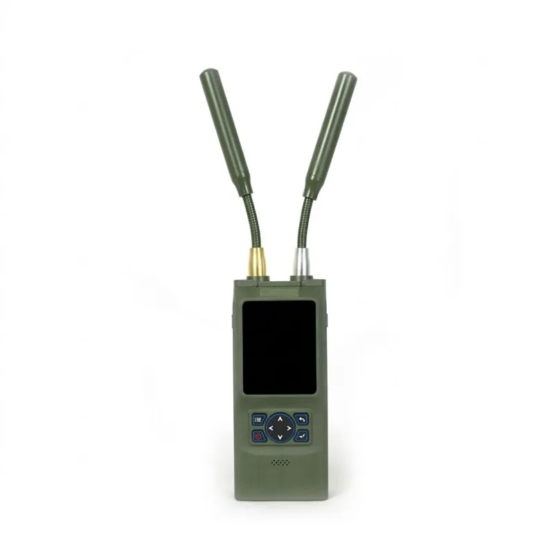 Handheld Drone Detection Alarm System 1-3km Long Range Uav Detector For Remote Control Fpv Drone Security Protection suppliers