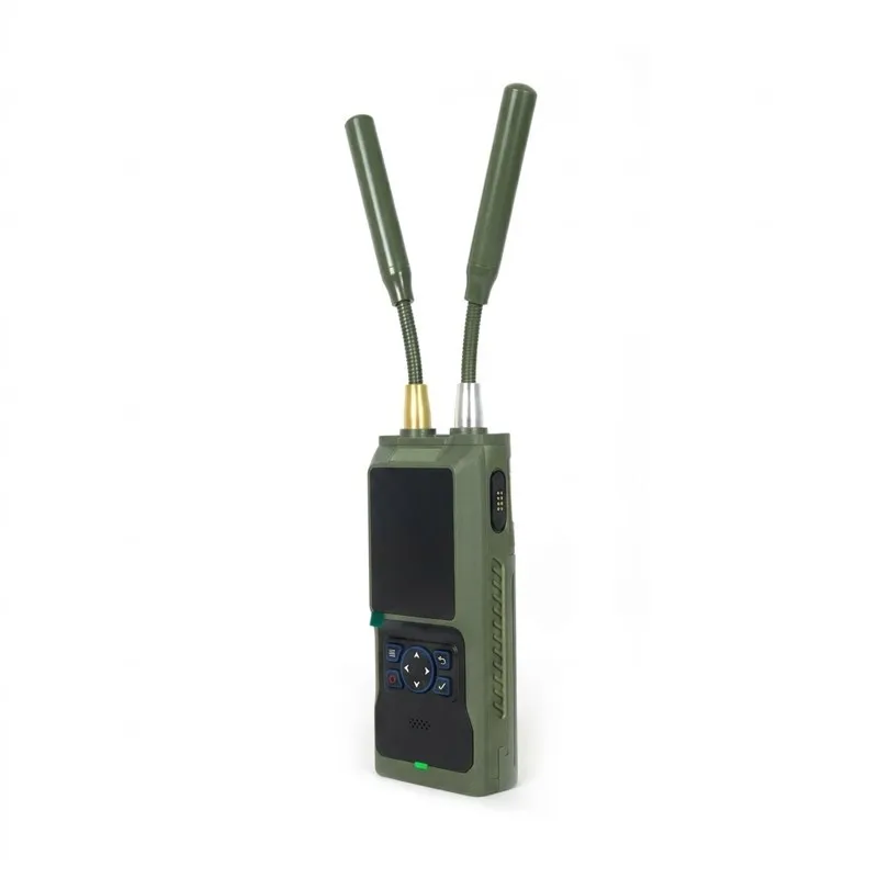 Handheld Drone Detection Alarm System 1-3km Long Range Uav Detector For Remote Control Fpv Drone Security Protection factory
