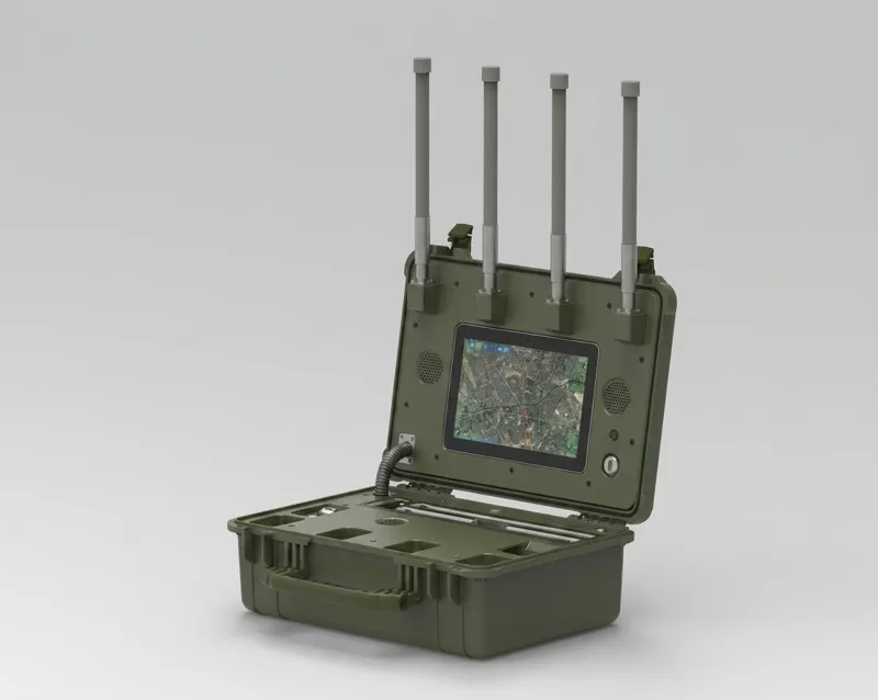 Portable Suitcase 2.4G 5.8g Uav Fpv Jammer Signaling Equipment Defense System Customizable manufacturers